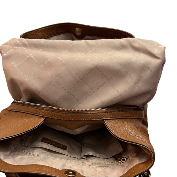 MICHAEL KORS Leighton Large Shoulder Tote brown - Picture 13 of 16